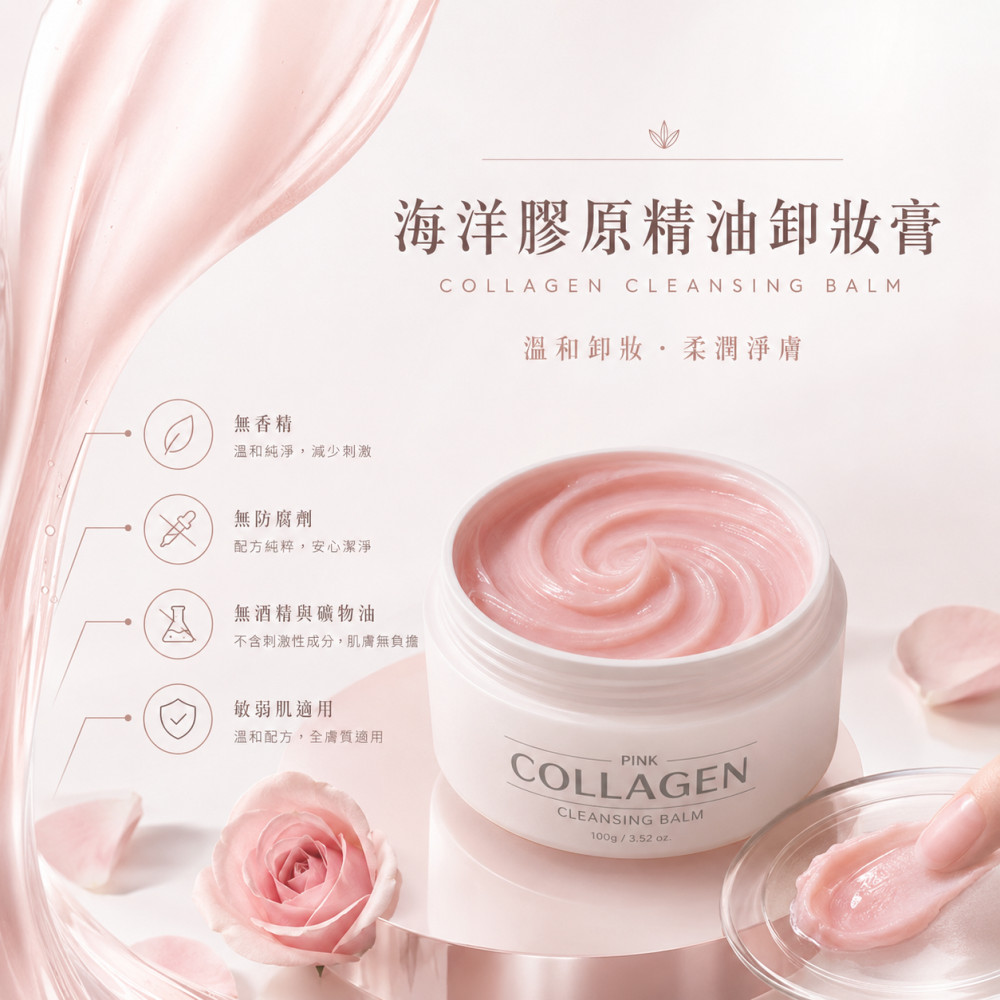海洋膠原精油卸妝膏 (250ml)