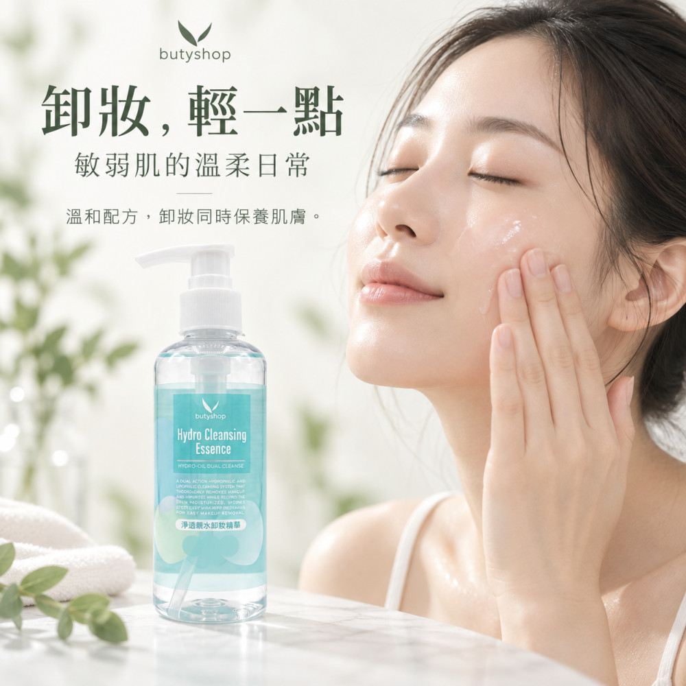 淨透親水卸妝精華 (200ml)