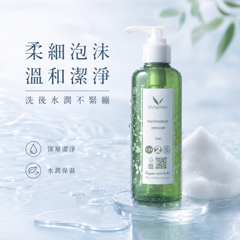 深層潔面露 (210ml)