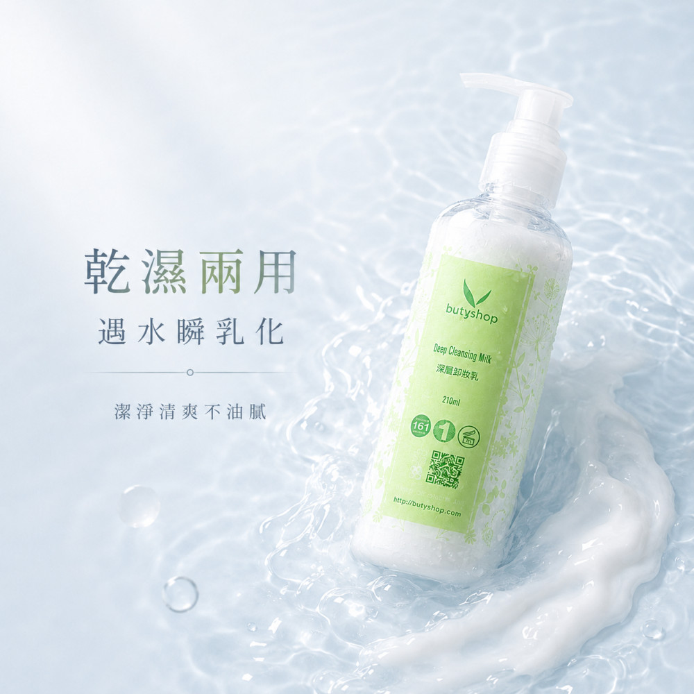 深層卸妝乳-出清 (210ml)