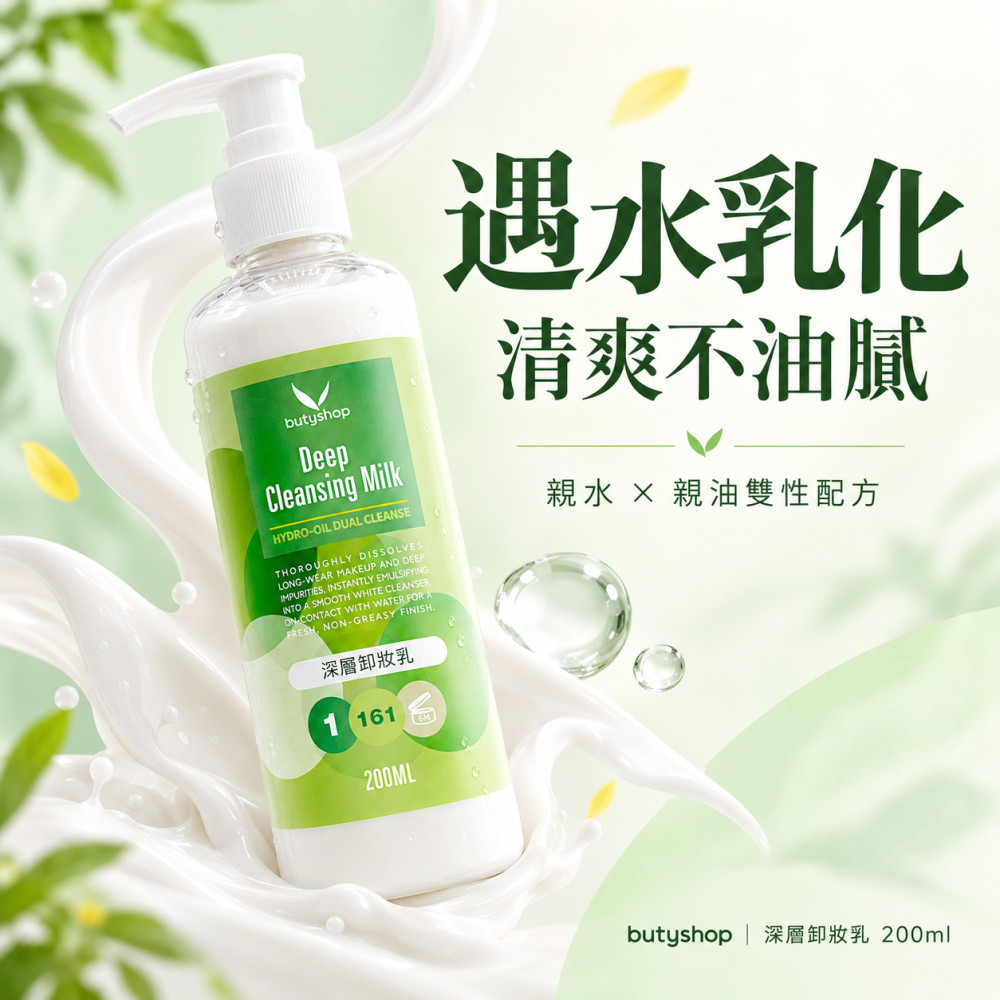 深層卸妝乳 (200ml)