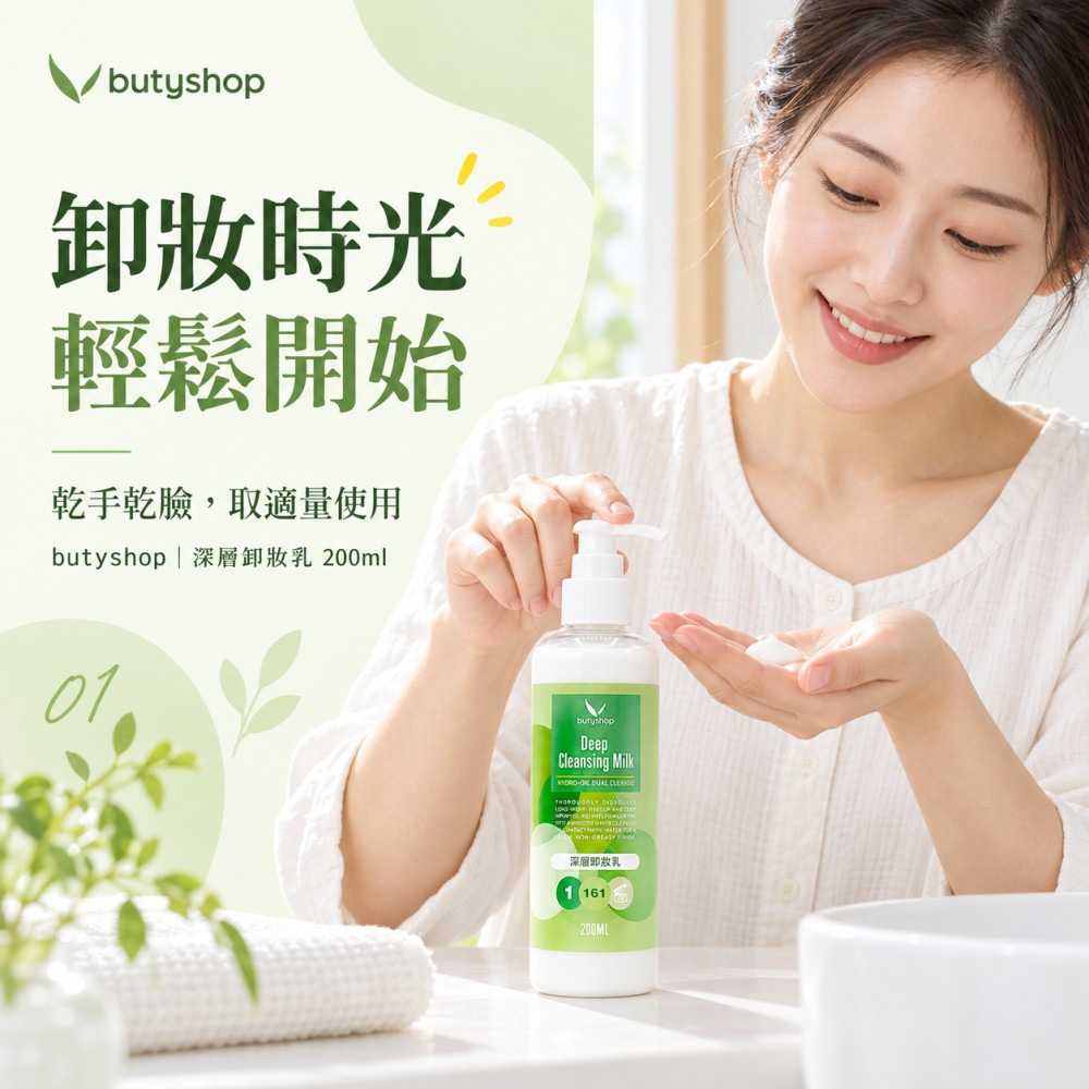 深層卸妝乳 (200ml)