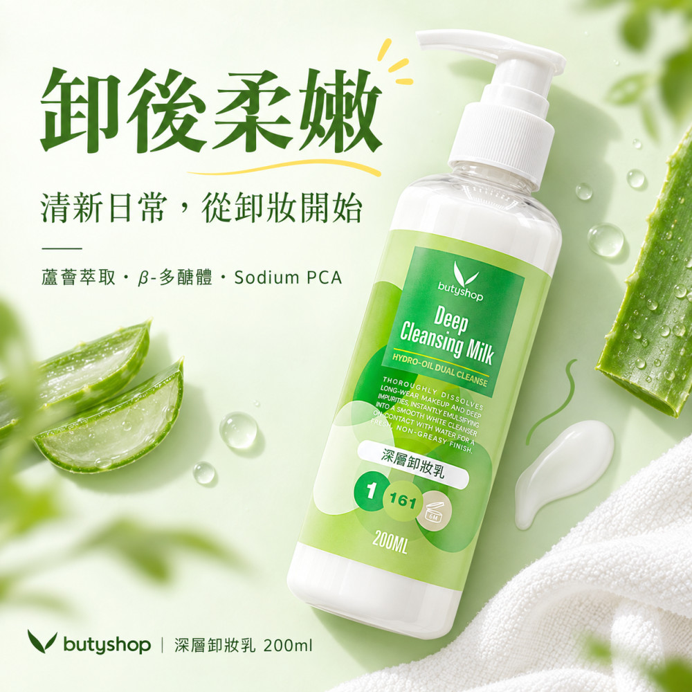 深層卸妝乳 (200ml)