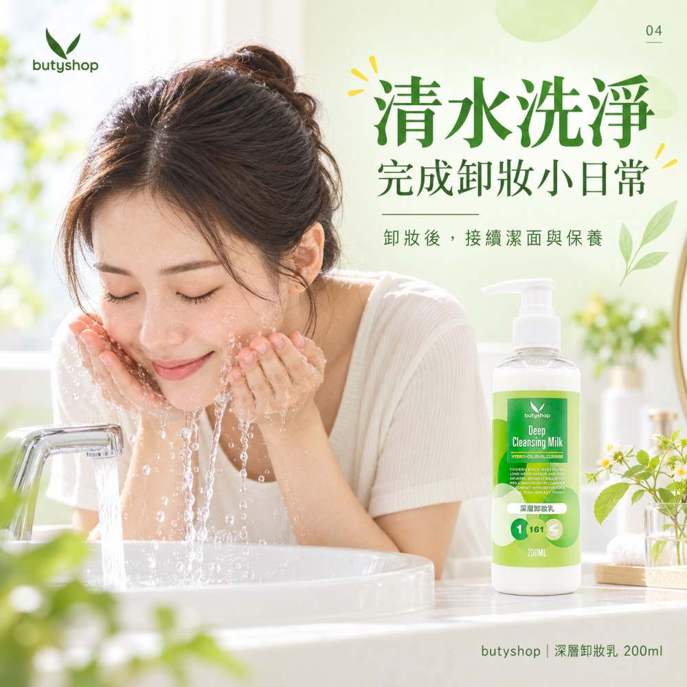 深層卸妝乳 (200ml)