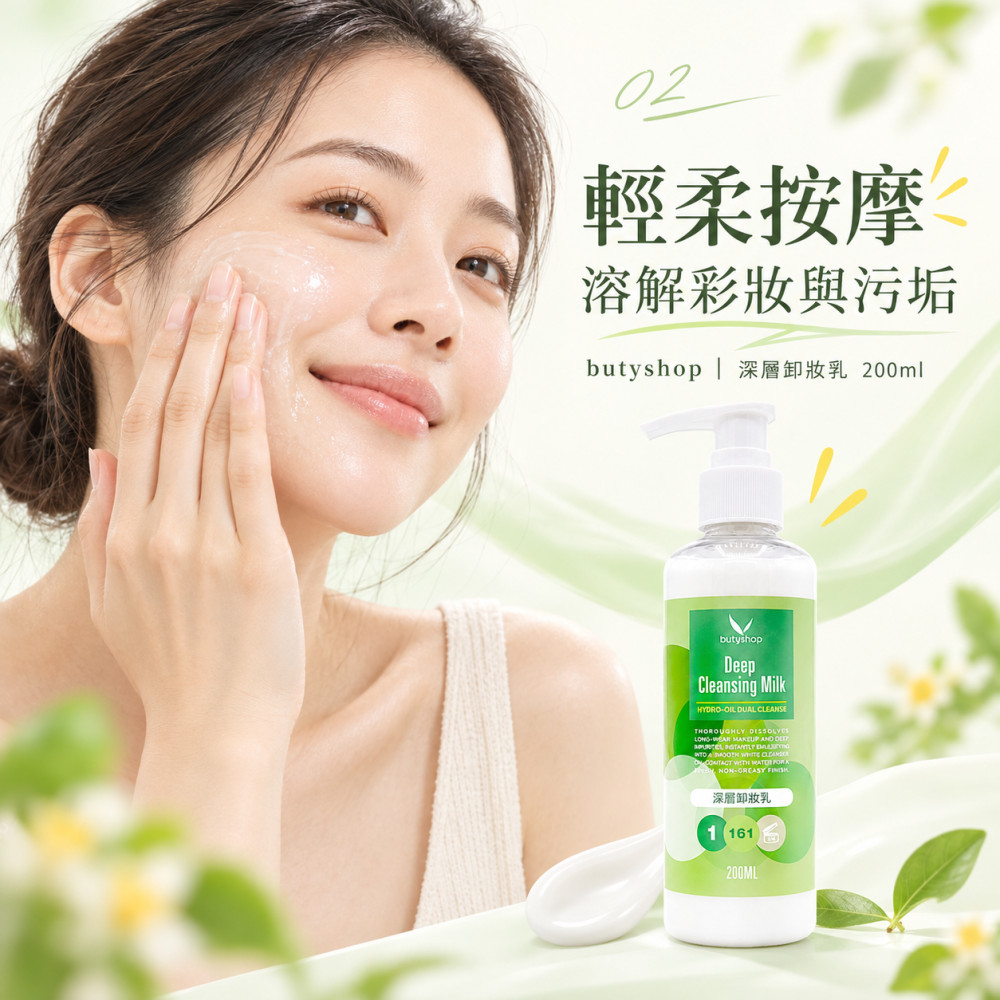 深層卸妝乳 (200ml)