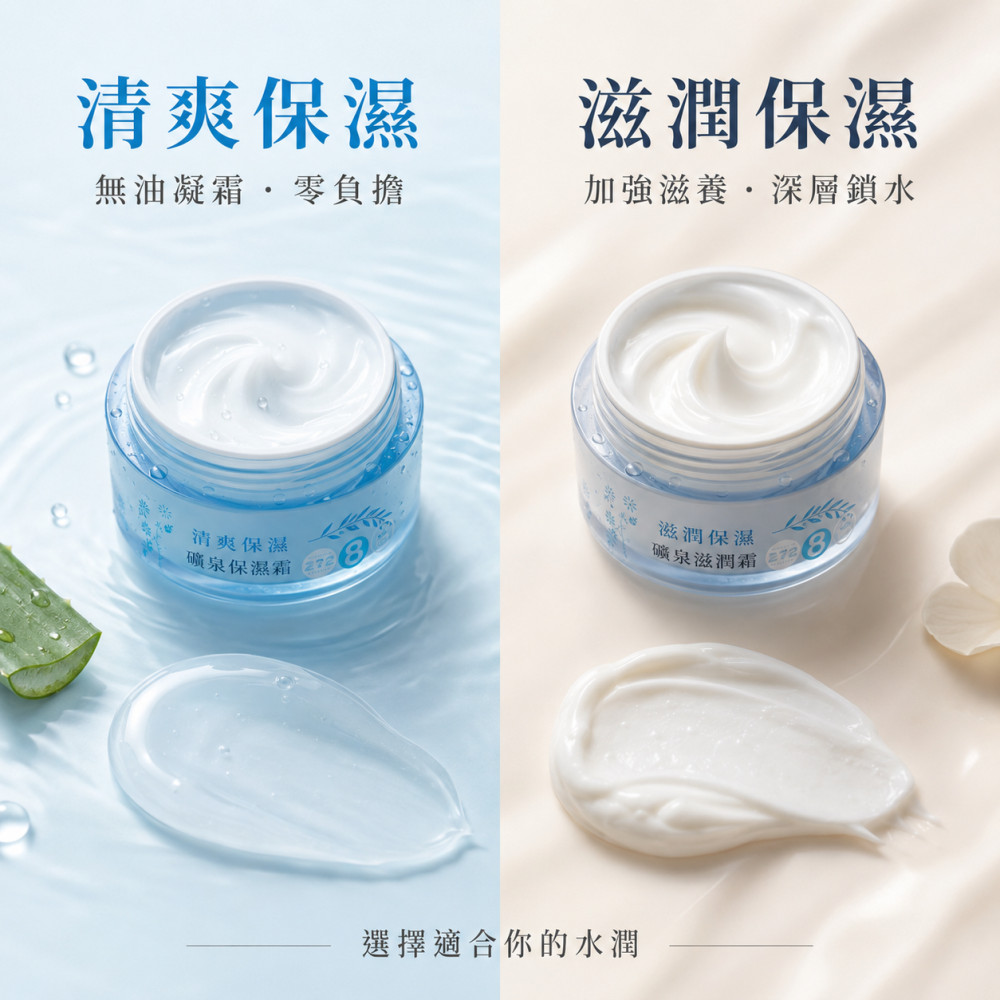 礦泉保濕霜 / 滋潤霜 (60gm)