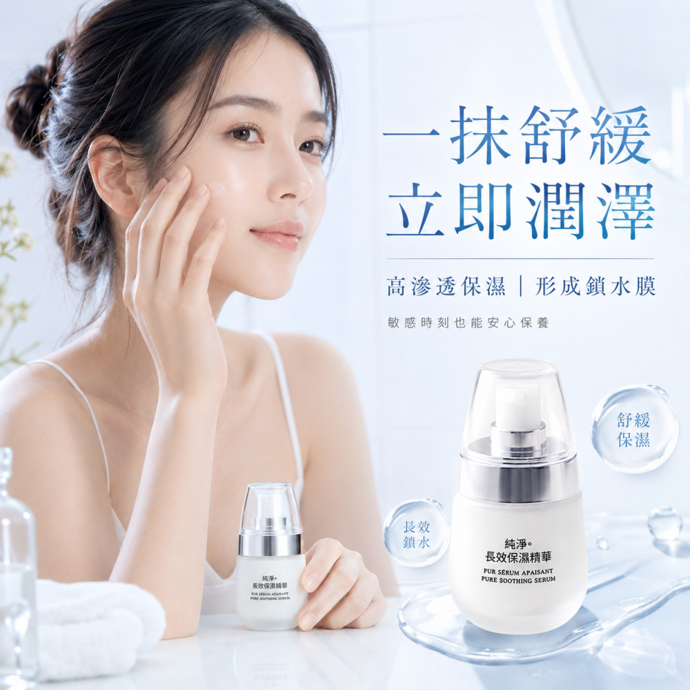 純淨。長效保濕精華 (35ml)
