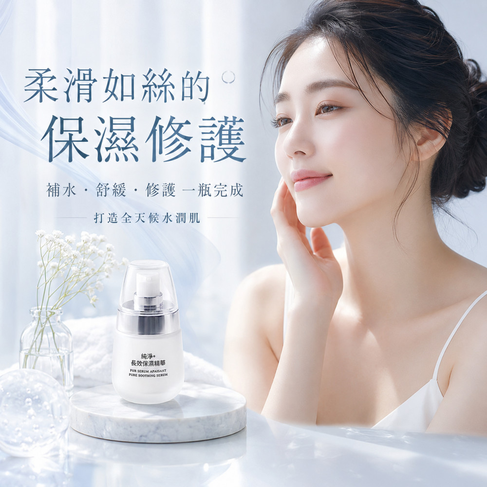 純淨。長效保濕精華 (35ml)