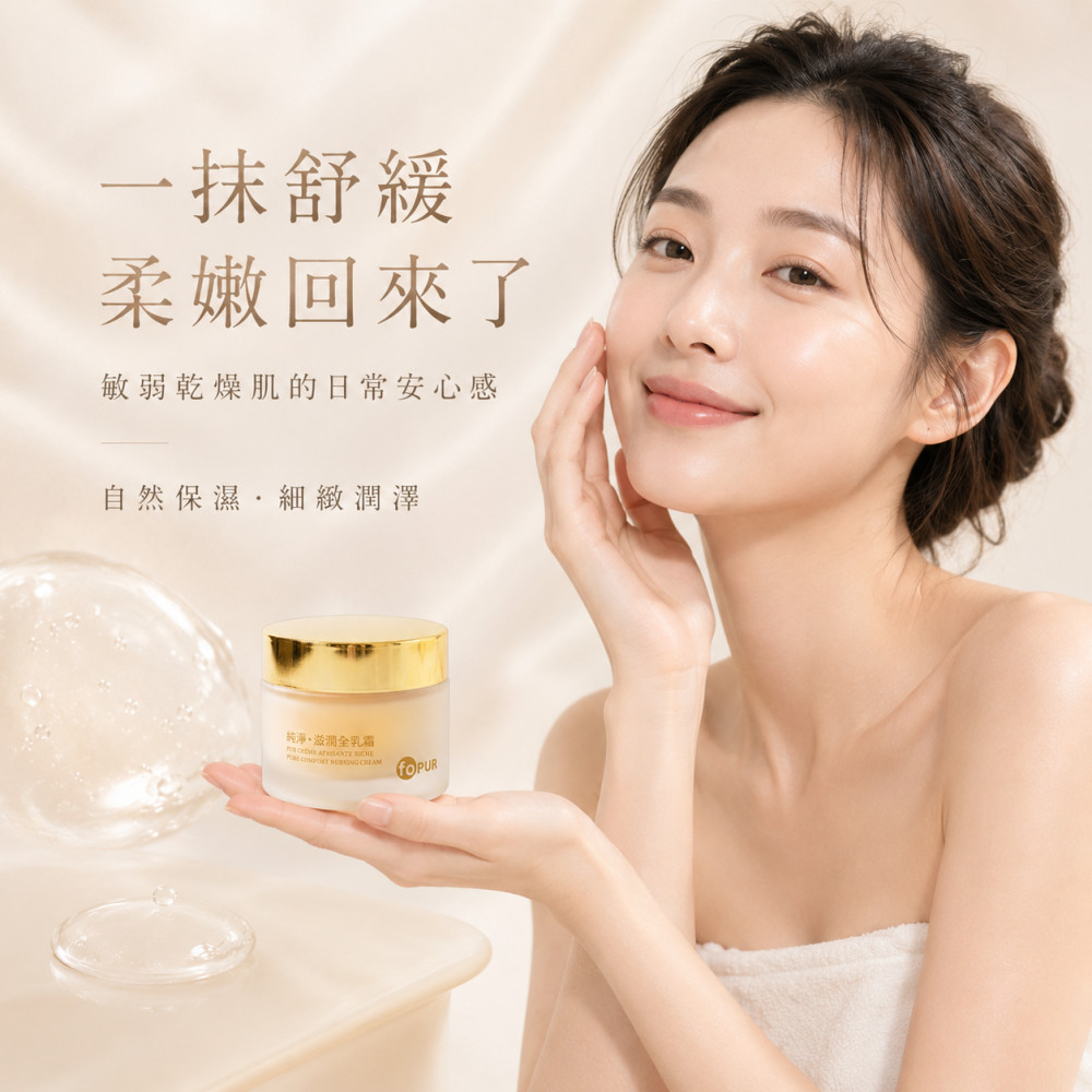 純淨。滋潤全乳霜 (50gm)
