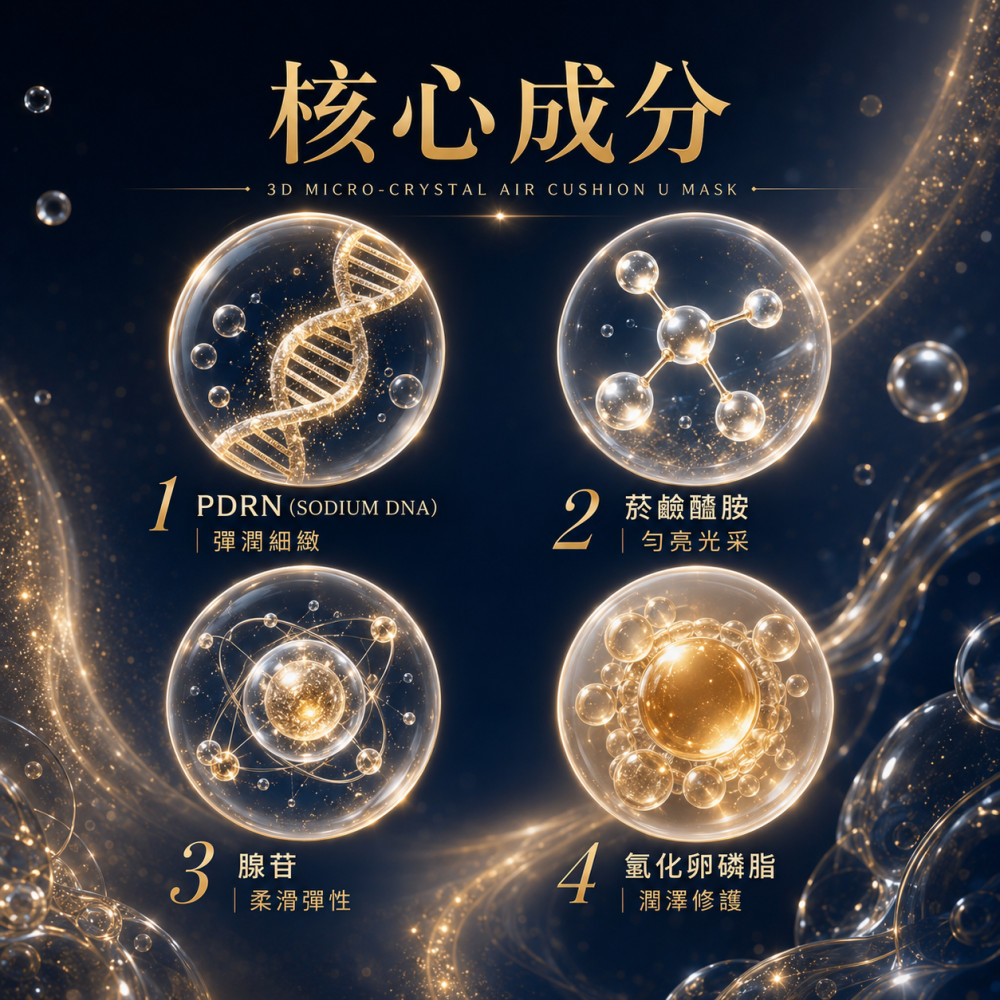 3D立體微晶氣墊U膜 (30ml)