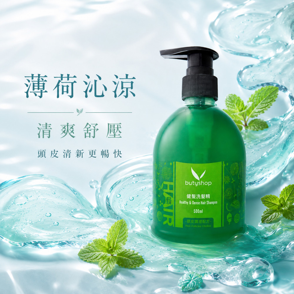 健髮洗髮精 (500ml)