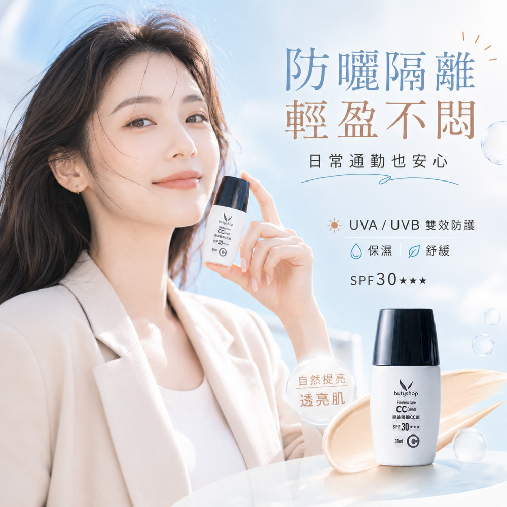完美無瑕CC霜 SPF30 ★★★ (31ml)