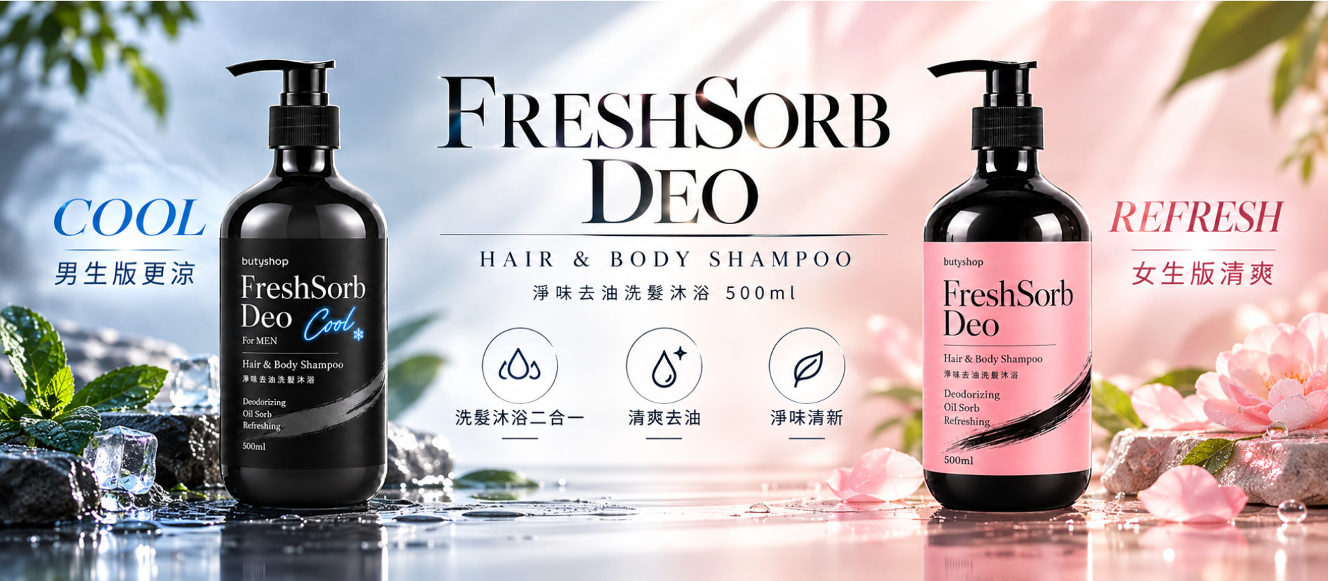 去味+去油雙重清爽